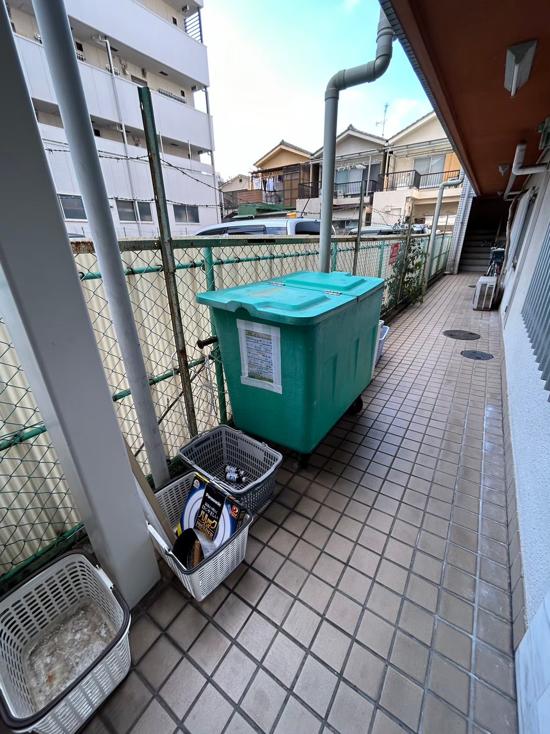 甲斐町TKハイツ ゴミステーション