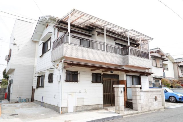 【泉大津市式内町】駐車場2台付の4DKの一戸建です😆中大型犬も相談可の希少物件です🌈