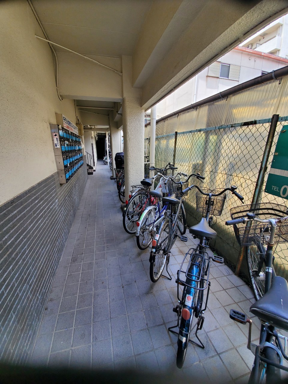 パレス住吉橋 駐輪場