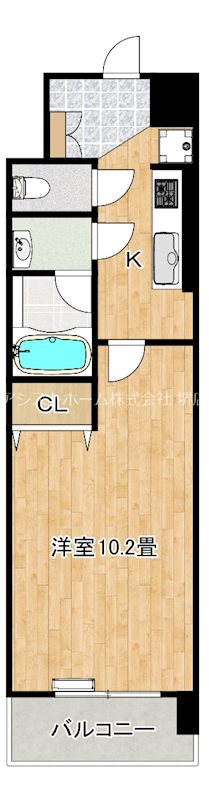 シェソワ堺七道 間取り