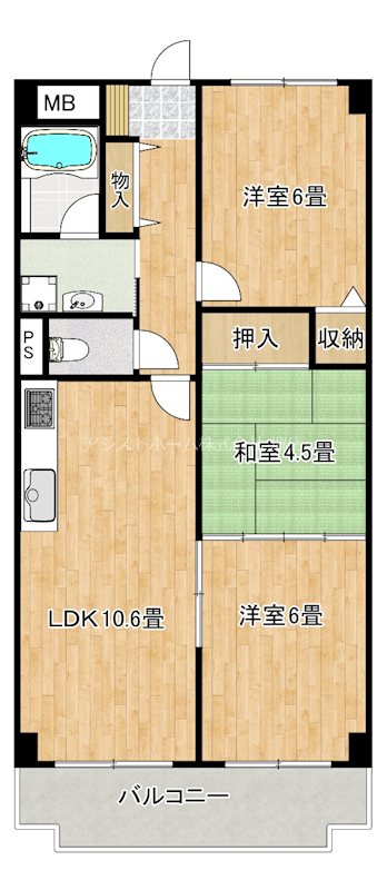 ニューライフ堺 間取り