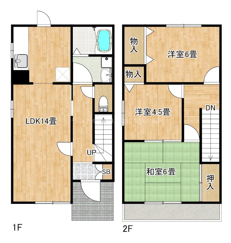 リベラルタウン 間取り