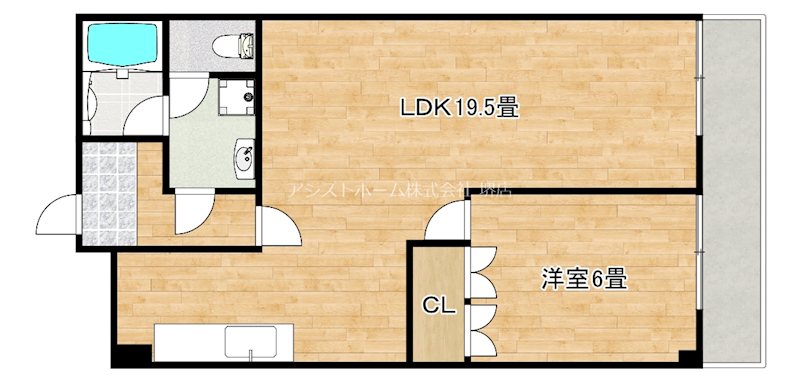 リバーサイド相愛 間取り
