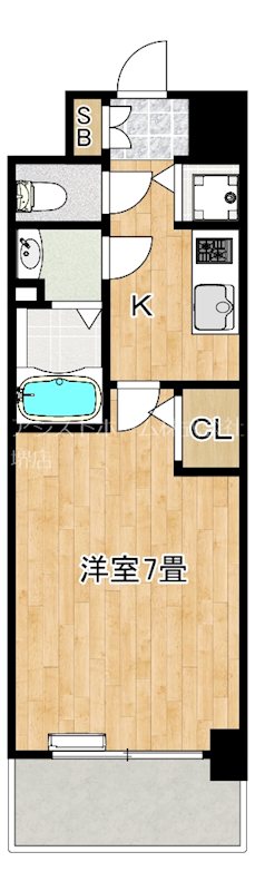 Alivis堺浜寺 間取り