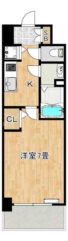 Alivis堺浜寺 間取り