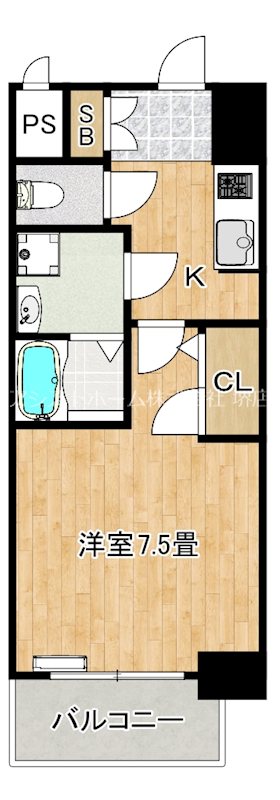 S-RESIDENCE堺浜寺broad 間取り