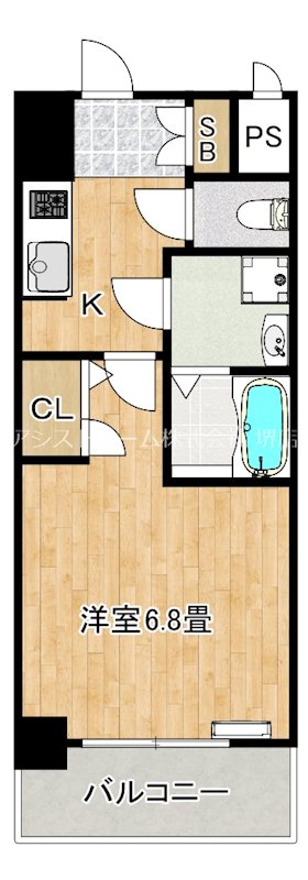 S-RESIDENCE堺浜寺broad 間取り