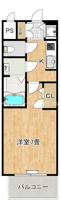 S-RESIDENCE堺浜寺broad 間取り