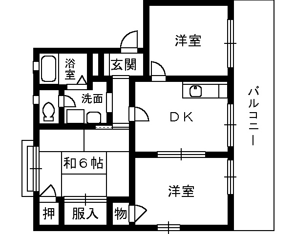 パークハウス2番館 間取り