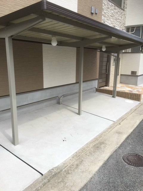 フジパレス諏訪ノ森Ｖ番館 屋根付き駐輪場