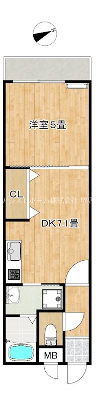 フジパレス浜寺サウスⅡ番館 間取り
