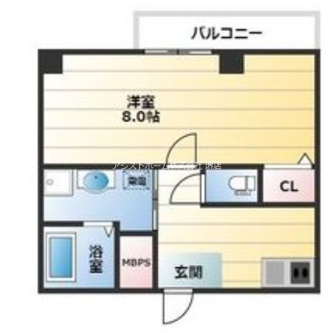 エヌエムスワサントオンズノース     間取り