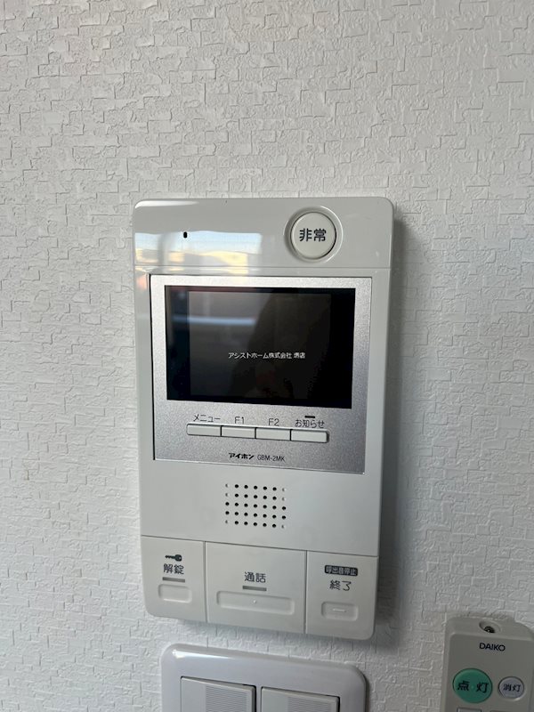 エヌエムスワサントオンズノース     来訪者をカメラで確認できます