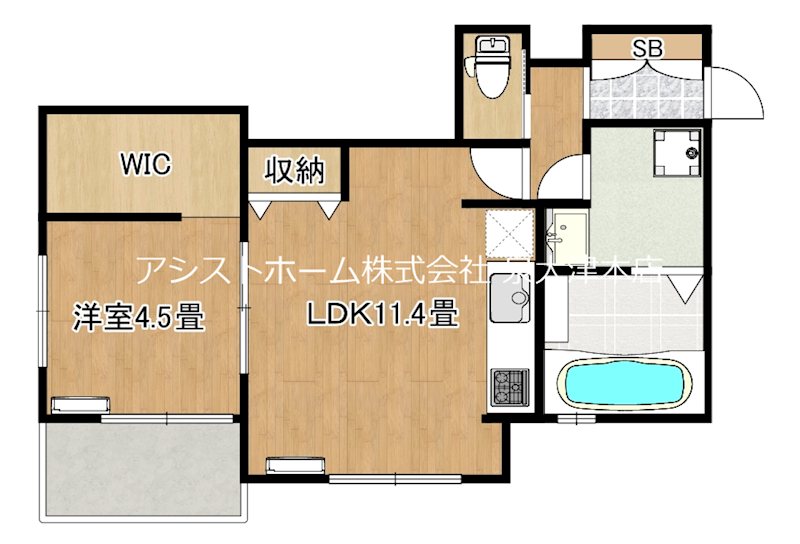 Fテラス和泉中央唐国町 間取り