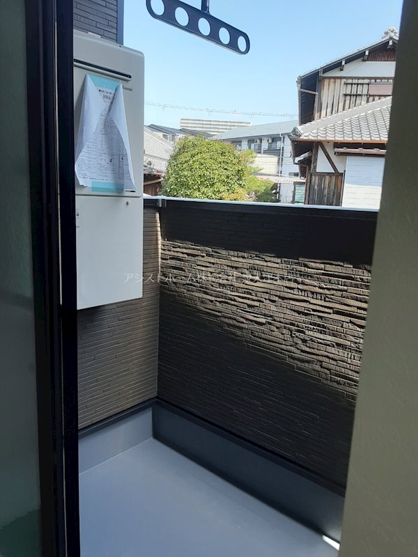 Fテラス和泉中央唐国町 お天気の良い日は外干しで気持ちよく乾かせます。