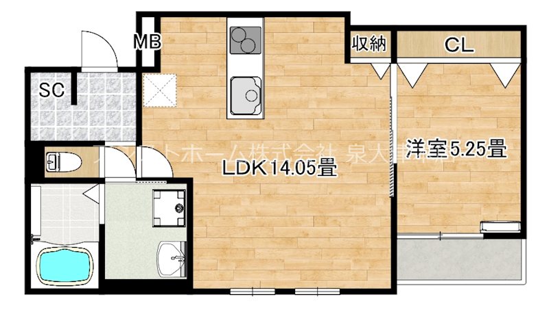 プレミアムスイート額原 間取り