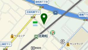 北助松駅前商店街店舗 泉大津警察署北助松駅前交番
