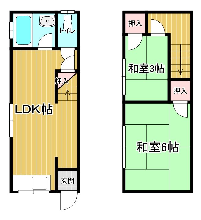 箕形町5丁目テラス 間取り