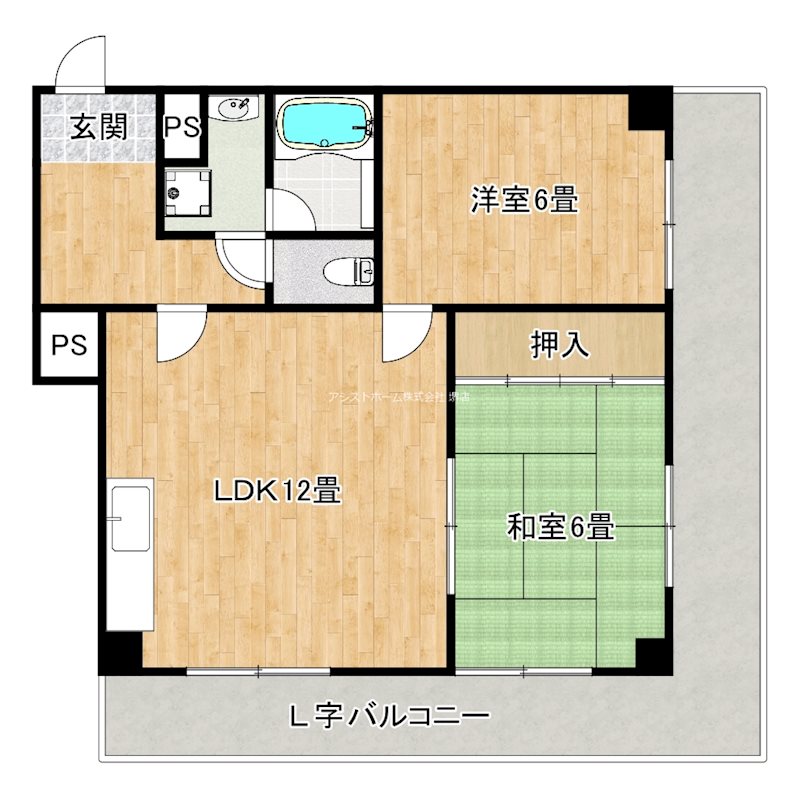 パーク大浜 間取り