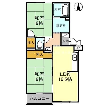 メゾンヴィオラ 間取り