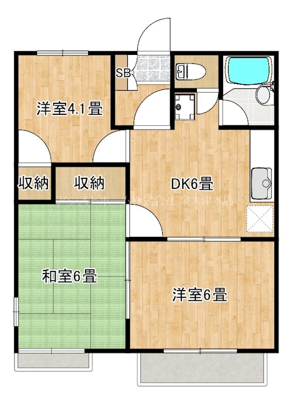 メゾン楠 間取り