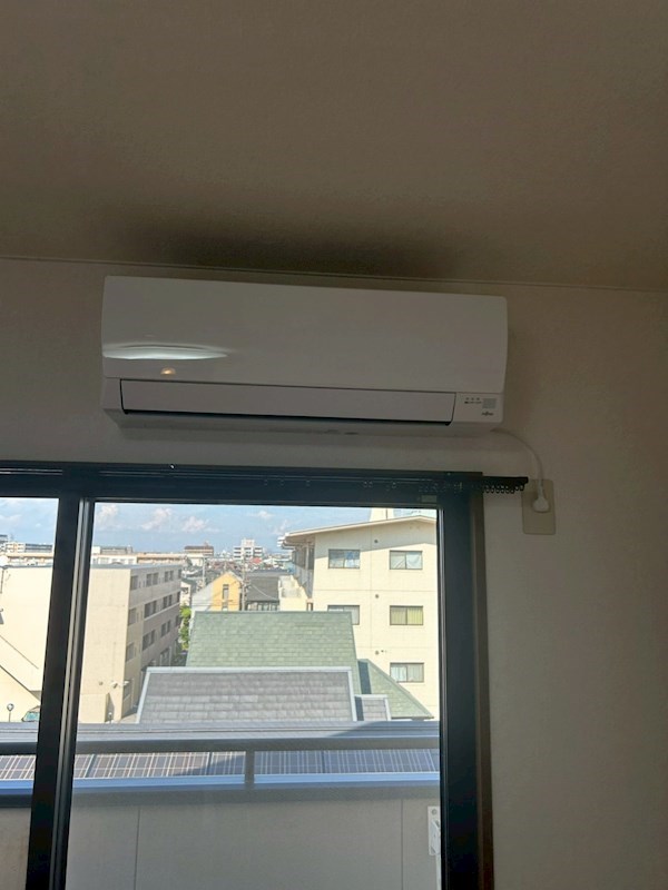 ソニア池浦 一年を通して快適に過ごせるエアコン完備。