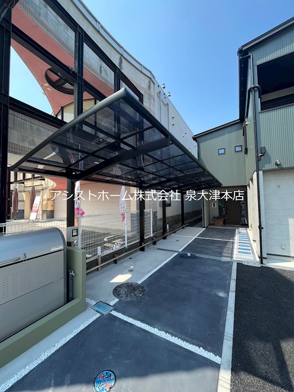 グランデカーサK東岸和田 駐輪場
