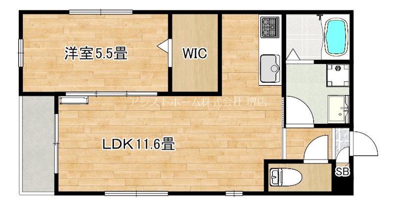 ジュネス7番館 間取り
