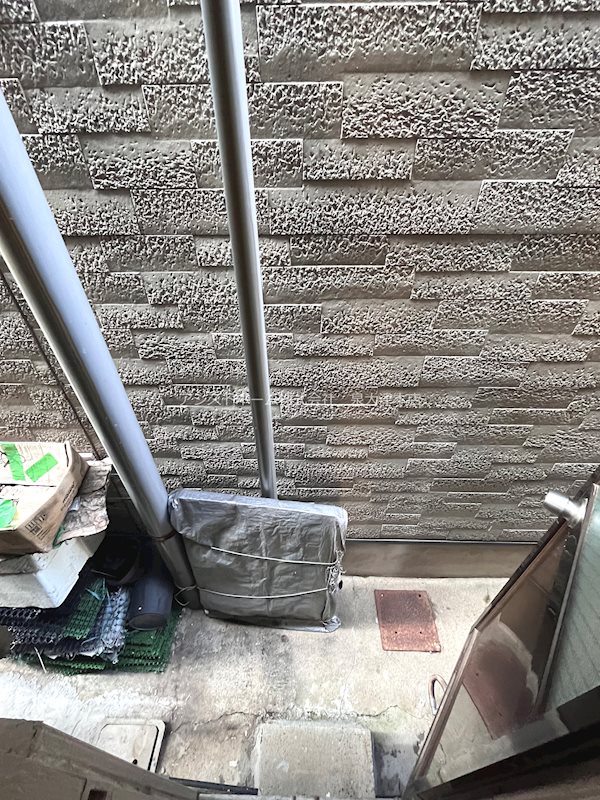 富秋町連棟貸家 裏口