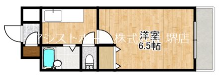 少林寺TKハイツ 間取り