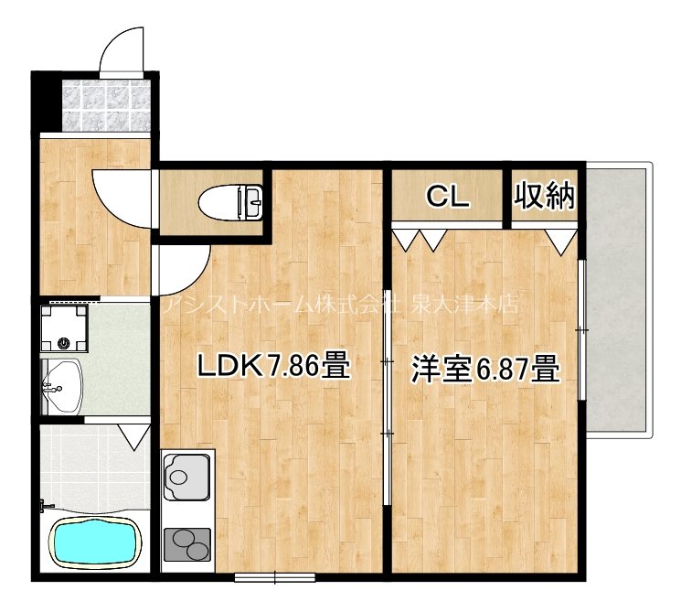 クルゼイロ旭町 間取り