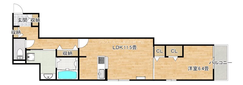 SOMA　SAKAI 間取り