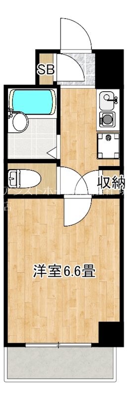 ボン・シェール堺  間取り