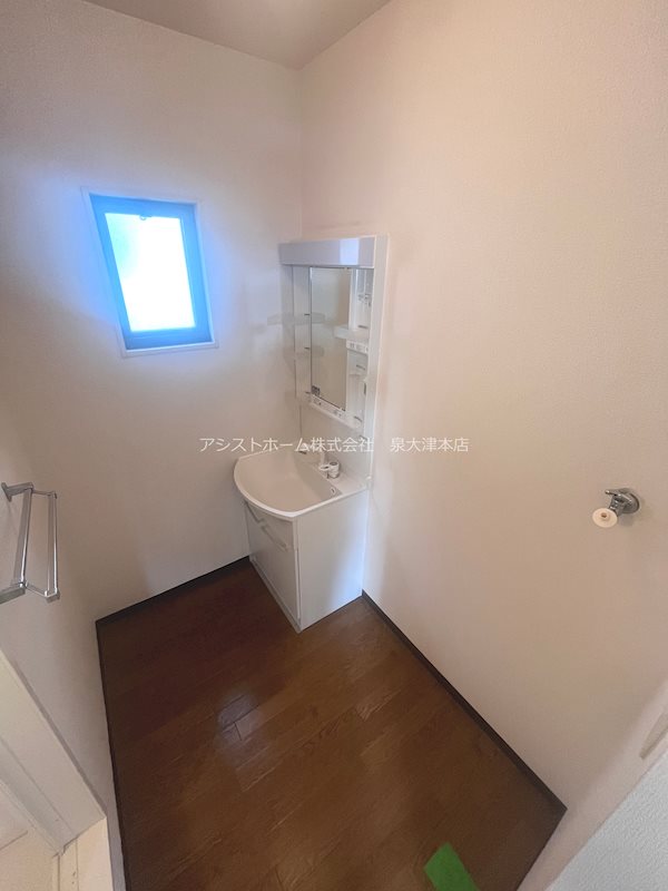 グリーンハイツ遠藤 洗面所が近いので入浴や脱衣のついでに洗濯物を入れられ便利です
