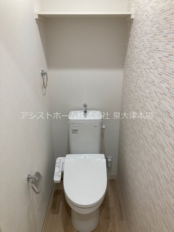 フジパレス助松町Ⅱ番館 清潔感のある、快適なトイレです。