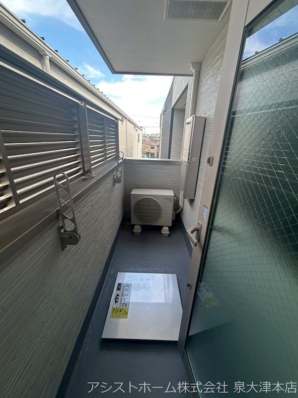 フジパレス助松町Ⅱ番館 ベランダ