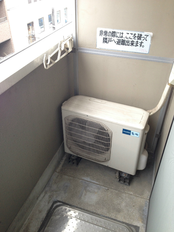 アップロアー ベランダ