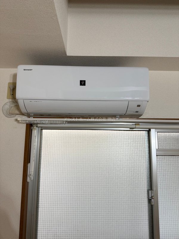 プレステージ堺 エアコンが付いてます。設置不要です。