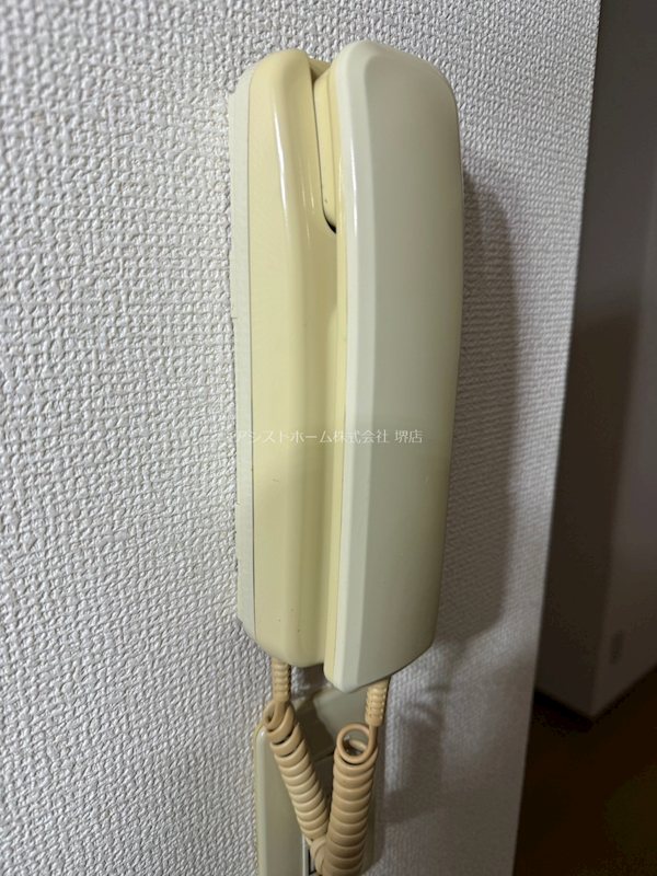 プレステージ堺 インターフォンで来客者確認
