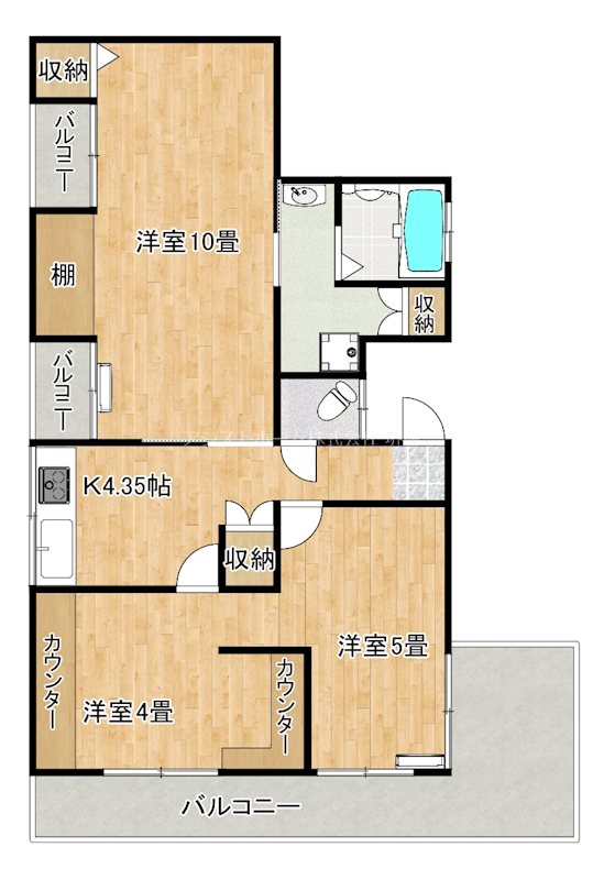 砂川荘 間取り