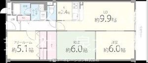 パール久米田 間取り