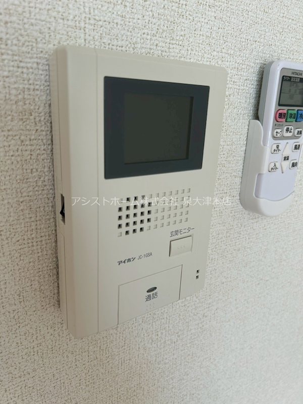 ヌーヴォー池上 来訪者をカメラで確認できるので女性の方にも安心