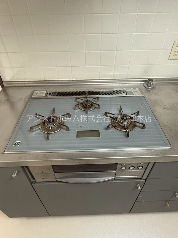 アルザブルータワー 料理好きに嬉しい3口コンロ