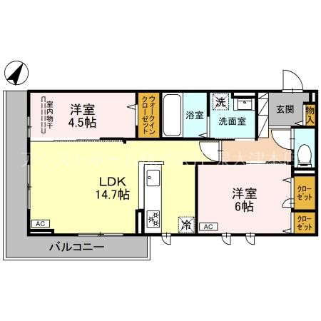 East Hills 間取り