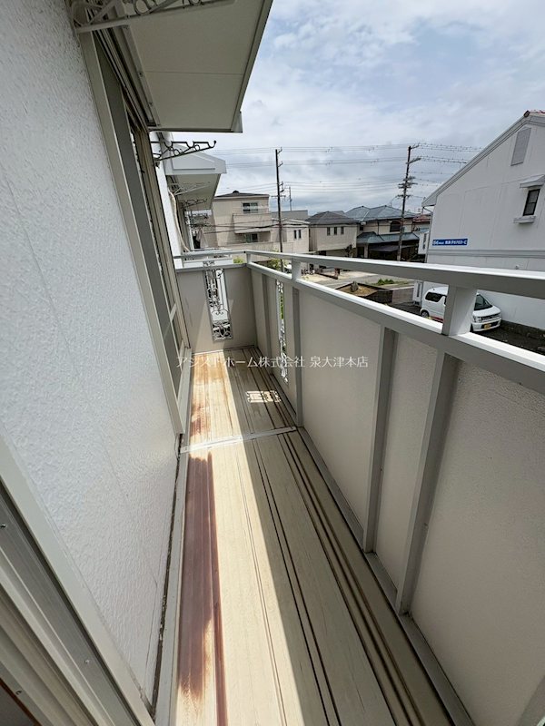 ISE伊勢住宅　我孫子6703 ベランダ