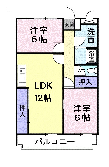 えるどら～ど 広々とした間取りです