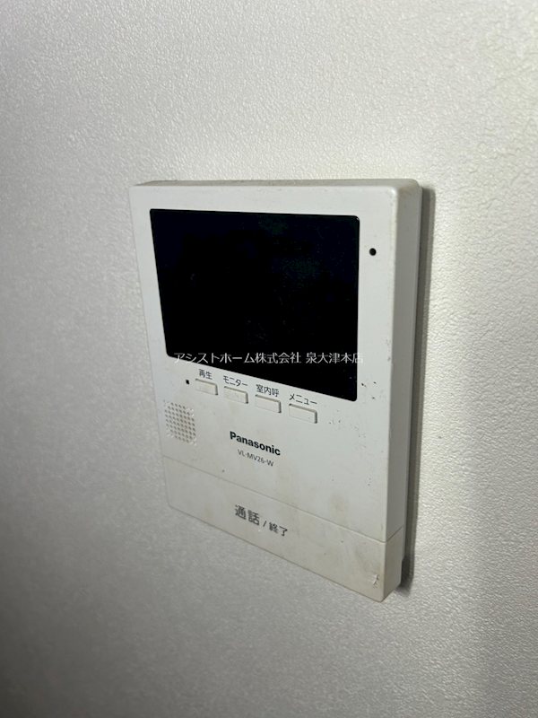 サニーグリーン北喜 来訪者をカメラで確認できるので女性の方にも安心