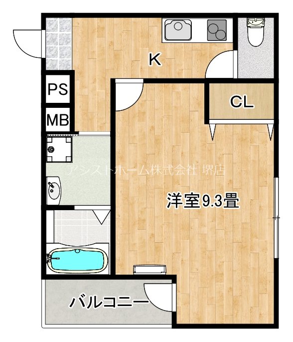フジパレス南清水町ノース 間取り