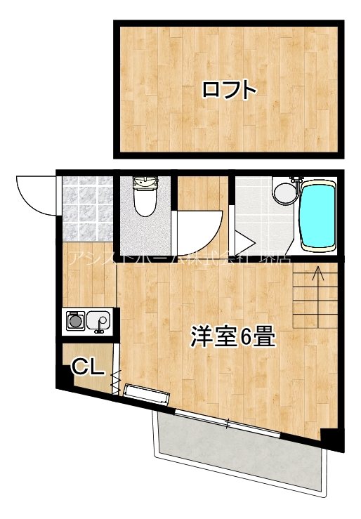 アクア堺東 間取り