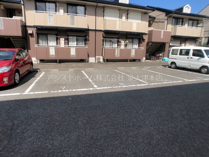 ハイツミヅホ 駐車場